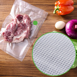 Transparent Vacuum Sealer Keeper Bags Food Saver Storage Rolls