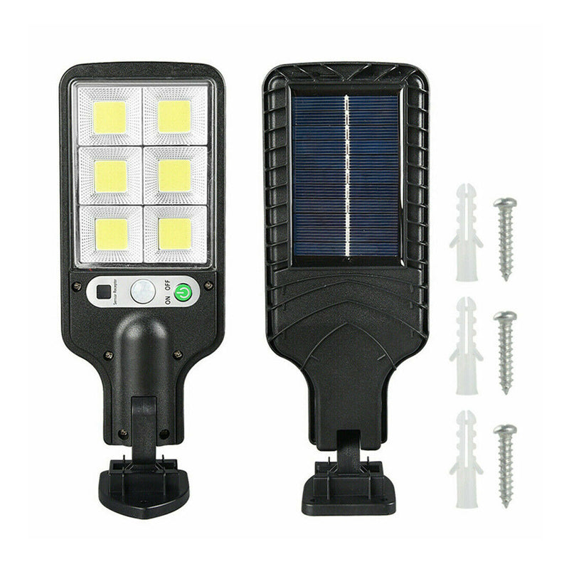 Super Bright Cob Solar Motion Sensor Led Light Security Street Wall Lamp Garden