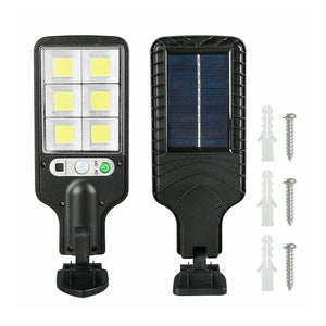 Super Bright Cob Solar Motion Sensor Led Light Security Street Wall Lamp Garden