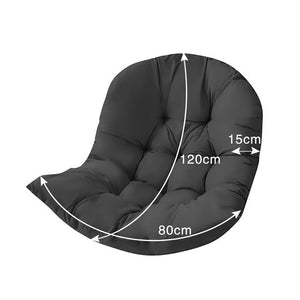 Hanging Egg Chair Cushion Sofa Swing Seat Replacement Padded