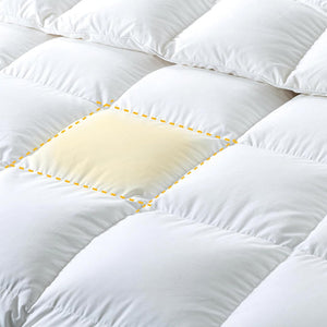 All Seasons Microfiber Luxurious Hotel Quality Quilted Bamboo Duvet