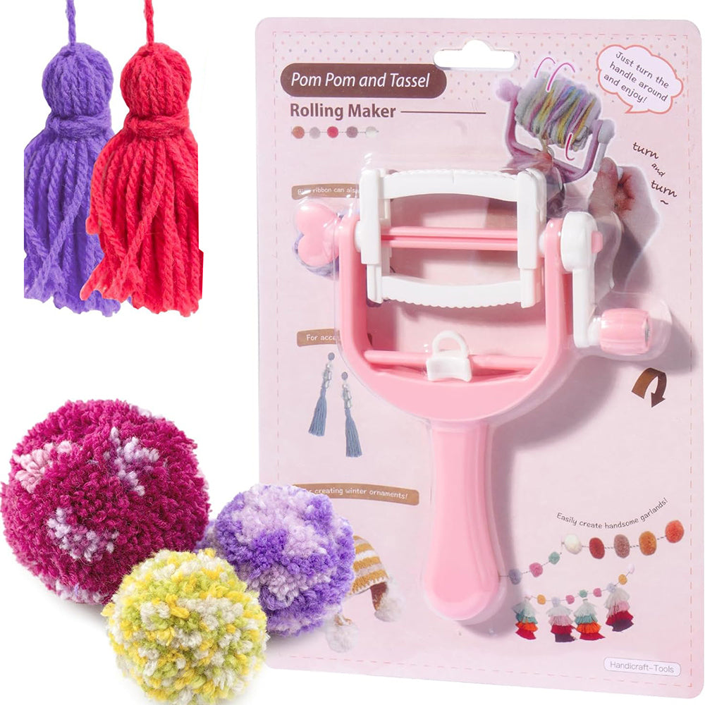 Diy Wool Yarn Craft Tassel And Pompom Maker Tool For Fluff