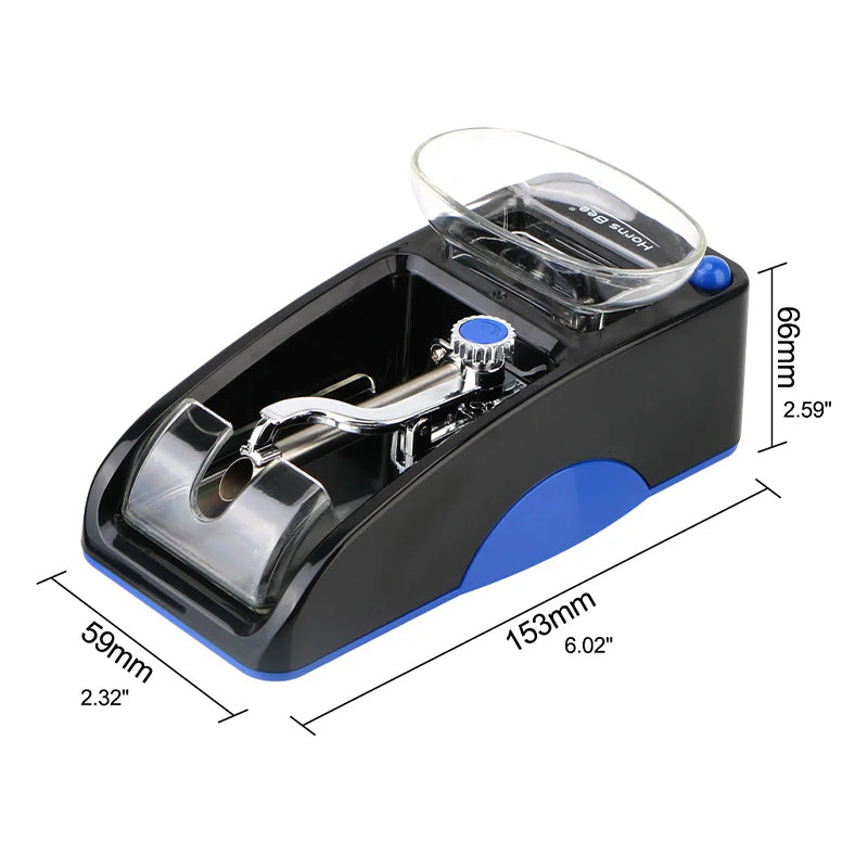 Electric Automatic Cigarette Rolling Machine - Blue