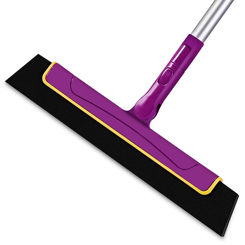 Extendable Handle Floor Squeegee Broom Ideal For Household And Tile Cleaning