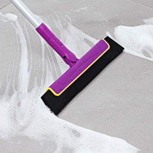 Extendable Handle Floor Squeegee Broom Ideal For Household And Tile Cleaning