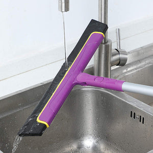 Extendable Handle Floor Squeegee Broom Ideal For Household And Tile Cleaning