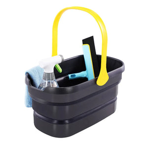 Collapsible Plastic Mop Washing Bucket Fit Sponge Flat Cotton