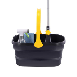 Collapsible Plastic Mop Washing Bucket Fit Sponge Flat Cotton