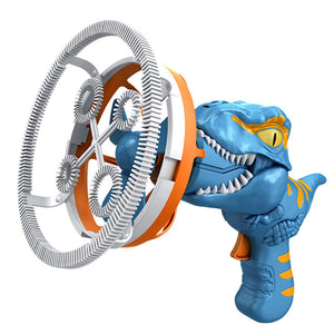 Electric Dinosaur Bubble Blower Machine For Kids