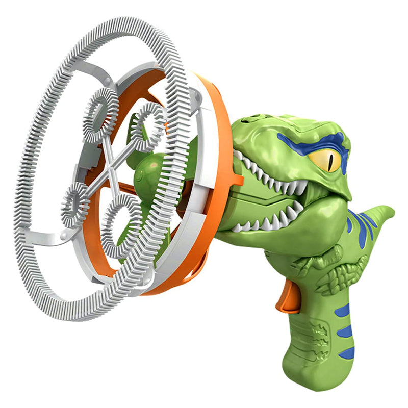 Electric Dinosaur Bubble Blower Machine For Kids