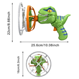 Electric Dinosaur Bubble Blower Machine For Kids