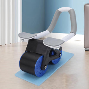 Automatic Rebound Abdominal Wheel With Elbow Support