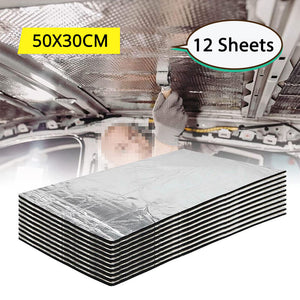 Heat Sound Deadening Insulation Mat Deadener Pad Car Auto Shield Cover - Available 3 Sizes