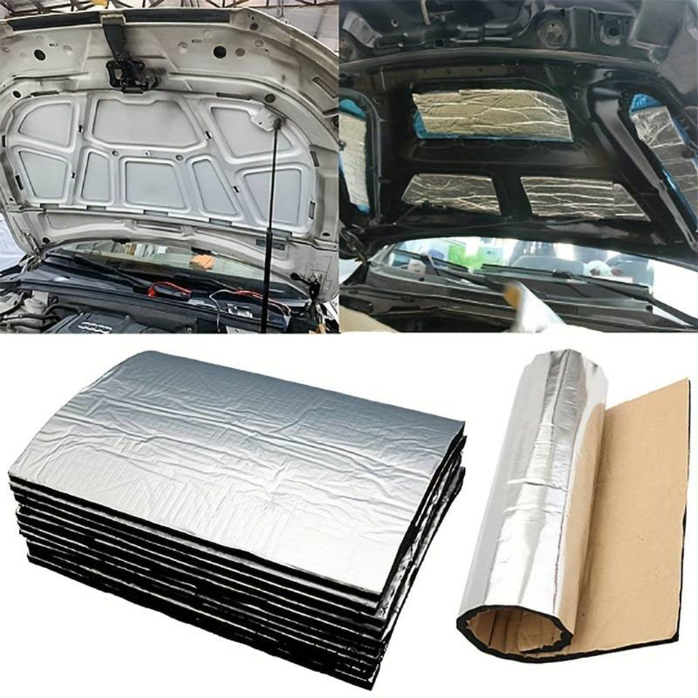 Heat Sound Deadening Insulation Mat Deadener Pad Car Auto Shield Cover - Available 3 Sizes