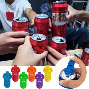 6Pcs Dustproof Insect Proof Simple Handheld Can Opener Beer Soda