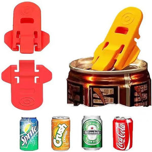 6Pcs Dustproof Insect Proof Simple Handheld Can Opener Beer Soda