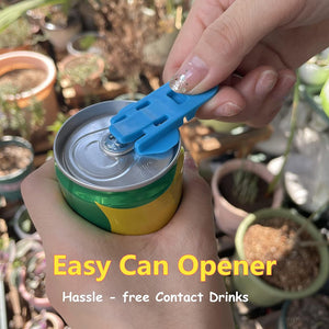 6Pcs Dustproof Insect Proof Simple Handheld Can Opener Beer Soda