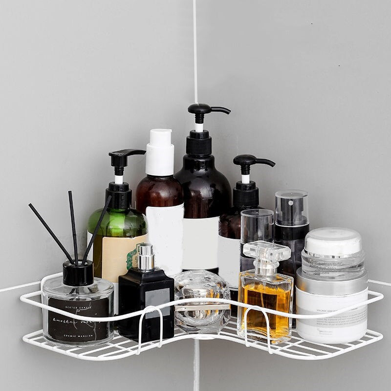 Iron Triangle Rack For Kitchen Bathroom Storage