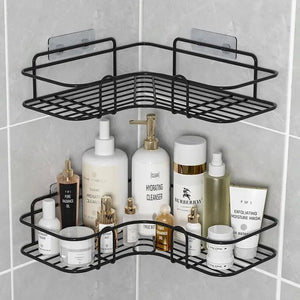 Iron Triangle Rack For Kitchen Bathroom Storage