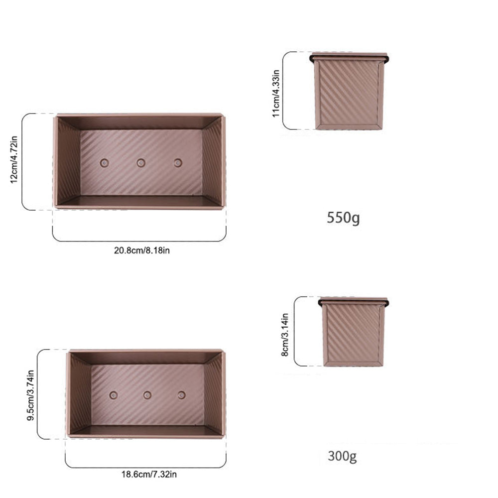 Cake Toast Non Stick Rectangle Loaf Pan Baking Mould