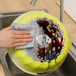Double Layer Steel Wire Cloth Cleaning Cloths