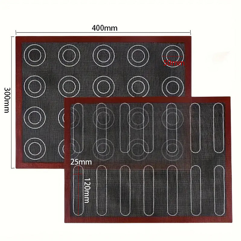 Dual Sided Non Stick Silicone Baking Mat 30X40cm