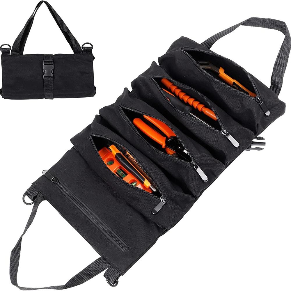 Multi Purpose Canvas Roll Up Tool Bag