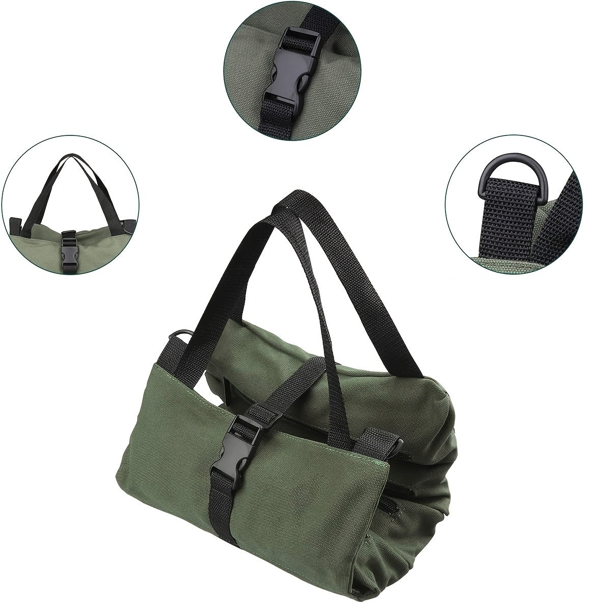 Multi Purpose Canvas Roll Up Tool Bag