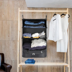 Hanging Packing Cubes Laundry Storage Compartment