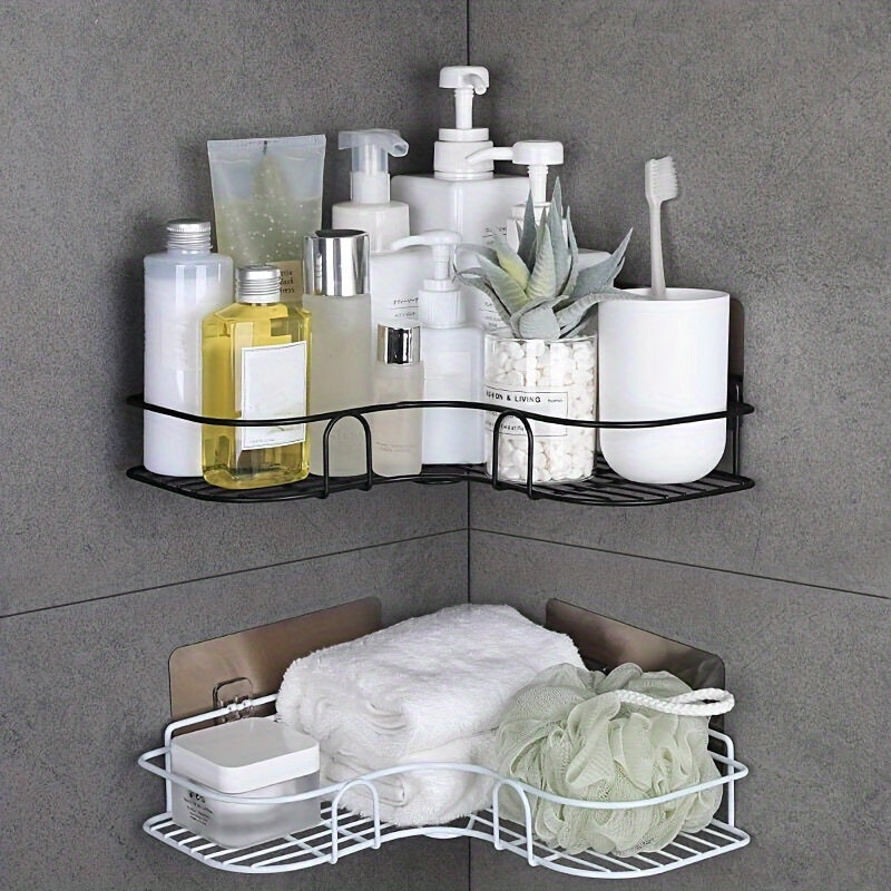 Iron Triangle Rack For Kitchen Bathroom Storage