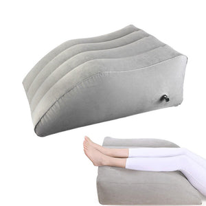 Portable Inflatable Wedge Pillow Knee Cushion For Travel