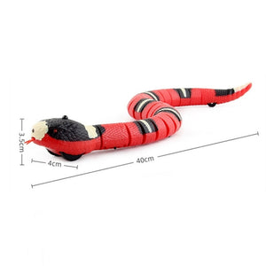 Smart Sensing Cat Toys Interactive Automatic Electronic Snake