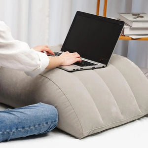 Portable Inflatable Wedge Pillow Knee Cushion For Travel