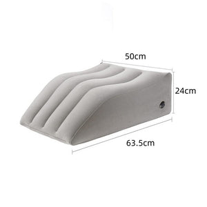 Portable Inflatable Wedge Pillow Knee Cushion For Travel