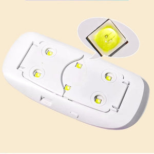 6W Mini Uv Nail Dryer Lamp