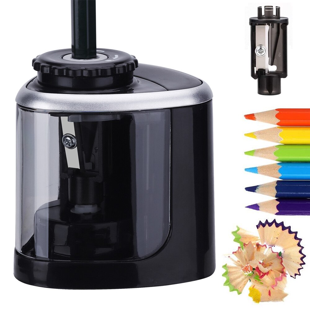 Electric Manual 2 In 1 Automatic Pencil Sharpener