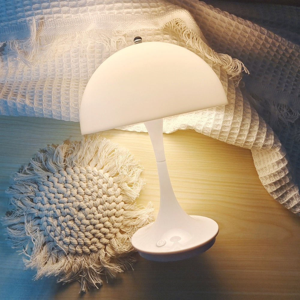 Portable Usb Charging Dimmable Flower Bud Table Lamp