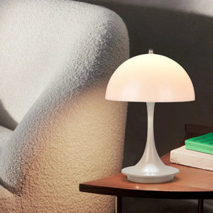 Portable Usb Charging Dimmable Flower Bud Table Lamp