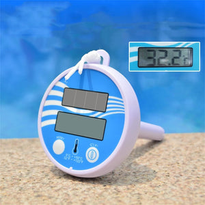 Solar Powered Floating Digital Pool Thermometer