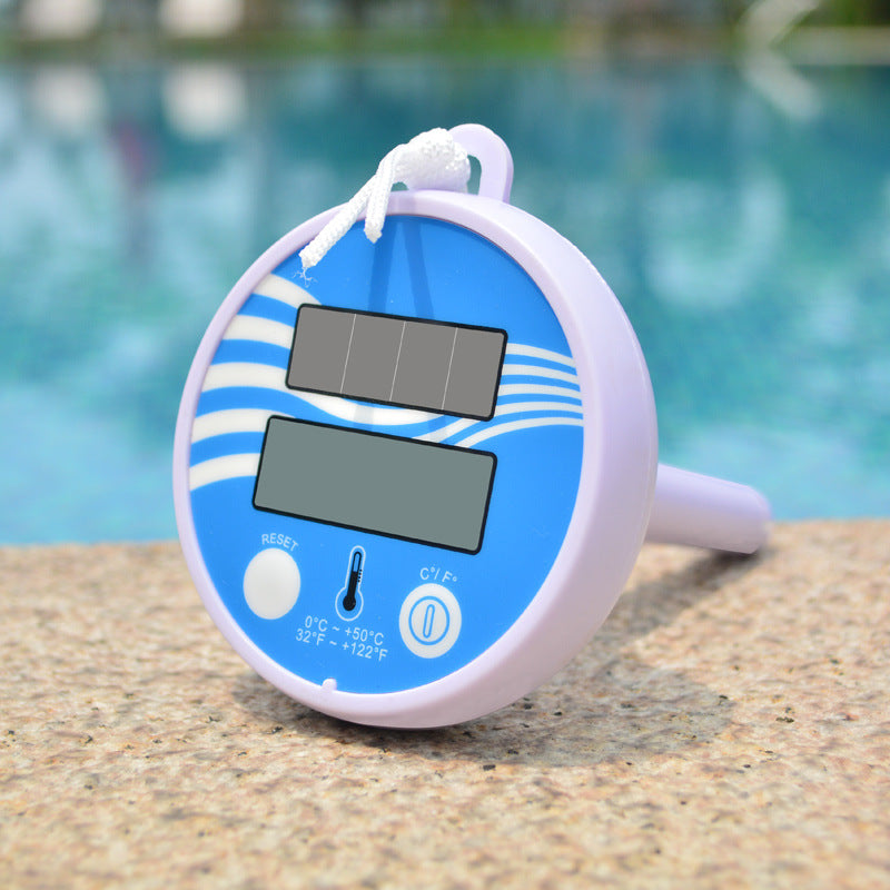 Solar Powered Floating Digital Pool Thermometer