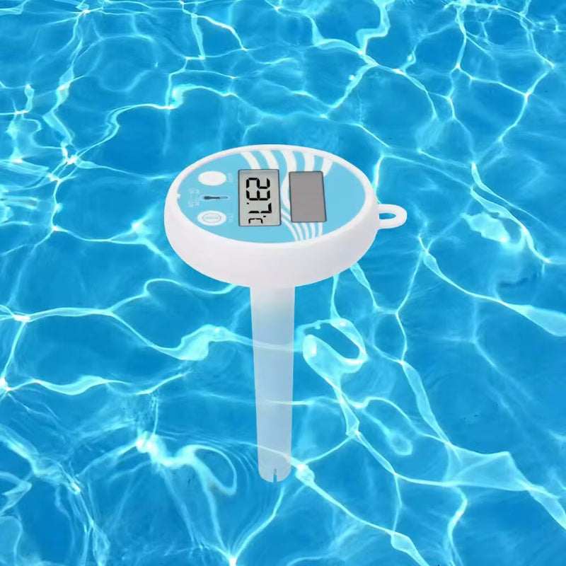 Solar Powered Floating Digital Pool Thermometer