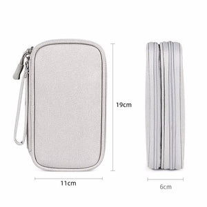 Travel Portable Digital Storage Bag Usb Data Cable Organizer