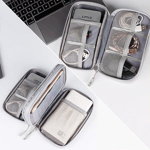 Travel Portable Digital Storage Bag Usb Data Cable Organizer