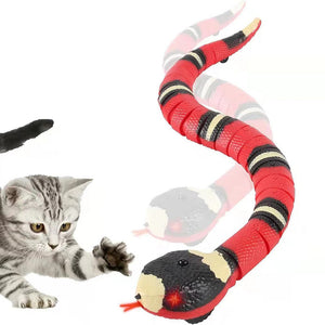 Smart Sensing Cat Toys Interactive Automatic Electronic Snake