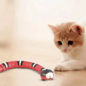 Smart Sensing Cat Toys Interactive Automatic Electronic Snake