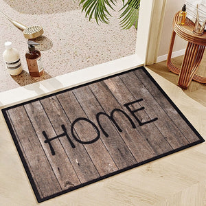 40X60cm 3D Wood Grain Flower Floor Mat Entrance Door