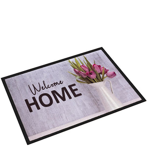 40X60cm 3D Wood Grain Flower Floor Mat Entrance Door