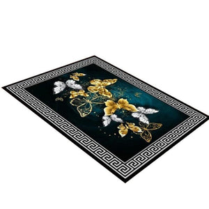 40*60Cm Modern New Chinese Carpet Crystal Velvet Living Room Blanket