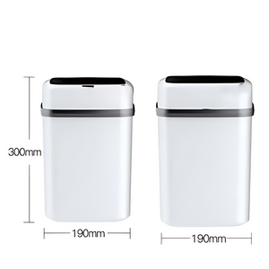 13L Bathroom Touch Trash Can Smart Garbage Bucket