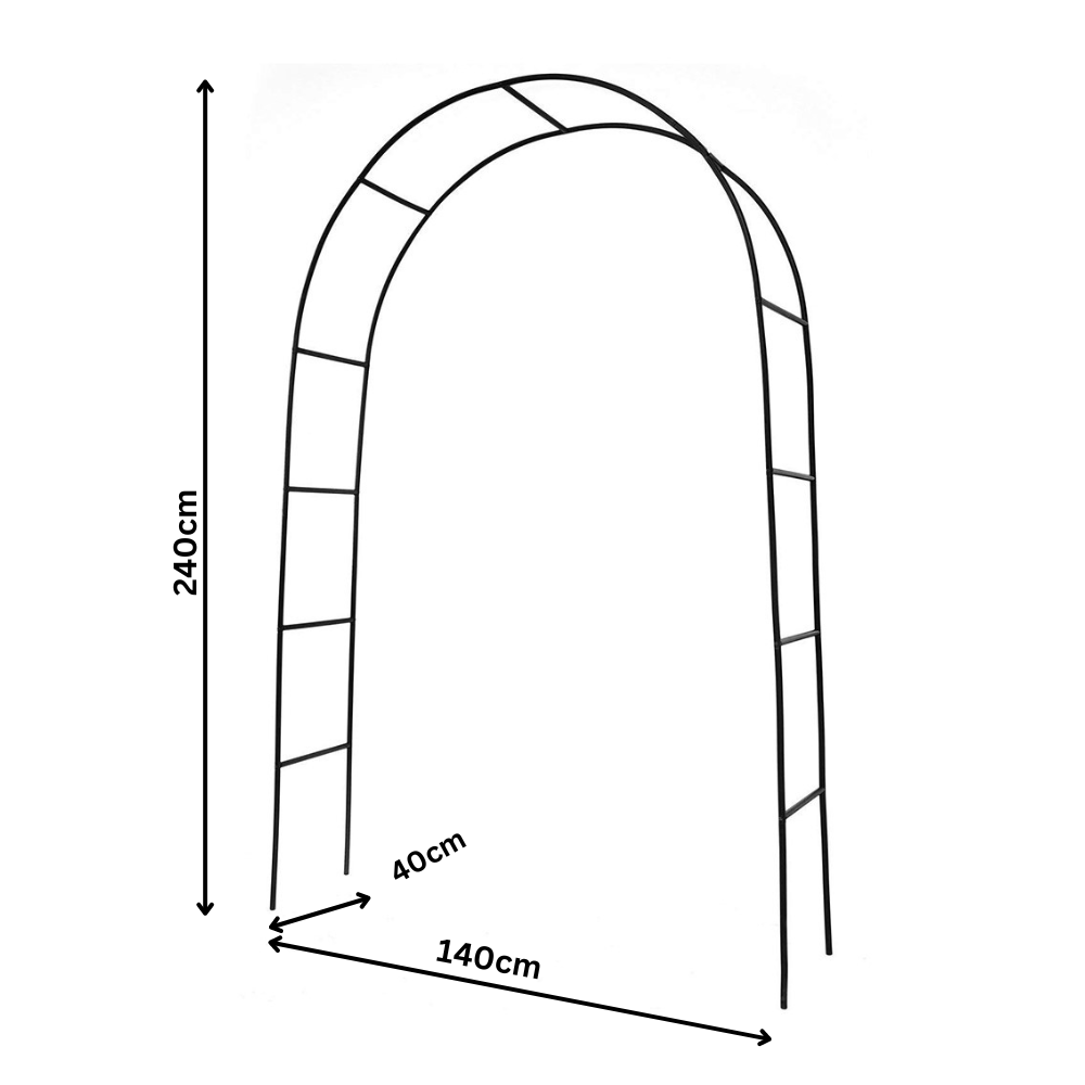 Wedding Garden Arch Arbor Trellis Archway For Climbing Plants Rack